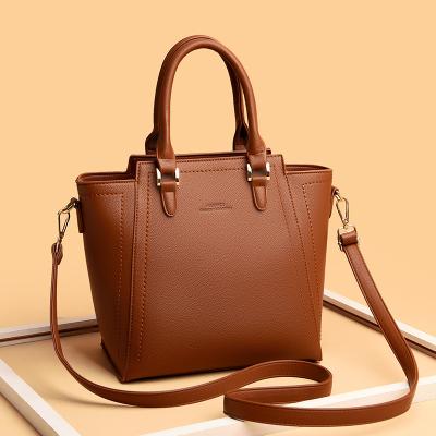 China arming & Factory Wholesale Vegan Tote Bag Women Bucket Handbag Disarm Leather Ladies Shoulder Toss Stylish Handbags for sale