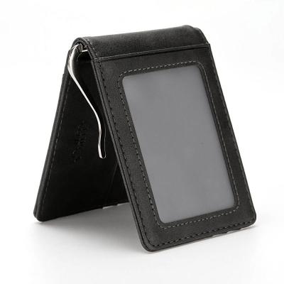 China Exquisite lady card men design high quality wallet with security for sale