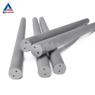 China Two Helical Coolant Holes 30° Spiral Carbide Rod Cemented Carbide Rods Blanks for sale