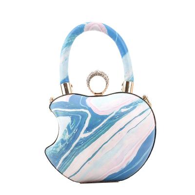 China Fashion Women Handbags Fashion Apple Shape Shoulder Bag Female Cross Mini - Body Bag Ladies Handbag For Girls for sale