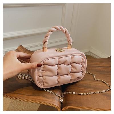 China Motorcycle & 2021 Trend New Designer Biker Women's Handbag Lady Bags Luxury Candy Color Female Shoulder Bag for sale