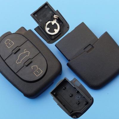 China Replace Key 3 Buttons Car Key Blank Case Cover CR1616 For A-udi A2 A3 A4 A6 for sale