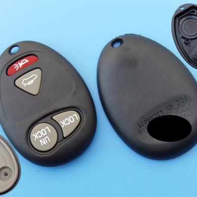 China Aftermarket 4 Buttons Key Case Remote Cover For B-uick Hummer H3 GMC Key Replacement for sale