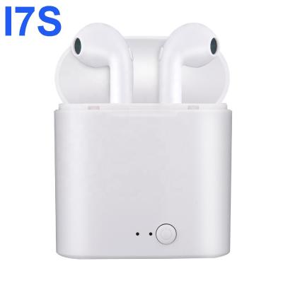 China High Quality True Sound Perfect Sound TWS Radio Earbuds i7s TWS Wireless Earphone In Ear Earphone With Charging Case for sale