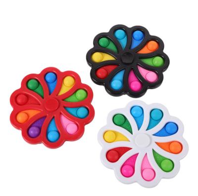 China 2021 Environmental Hot Selling Amazon Push Noise Stir New Design Reusable Pusher Stress Reliever Noise Spinner Toys for sale