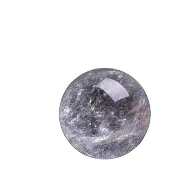 China Decoration natural crystal ball, factory direct energy raw stone polishing ball for sale