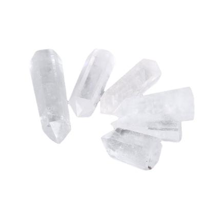 China Decoration natural crystal column, the six prism crystal raw stone single pointed grinding furnishings for sale