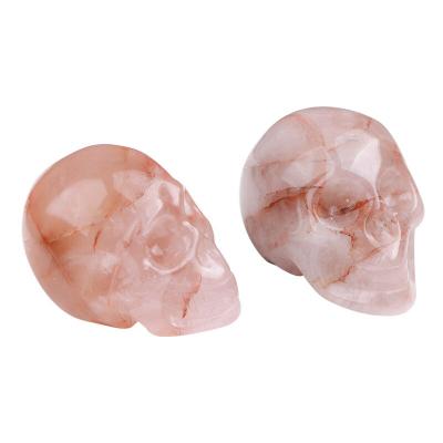 China High Quality Skull Stone Decoration Crystal Therapy Crystal Crafts for sale