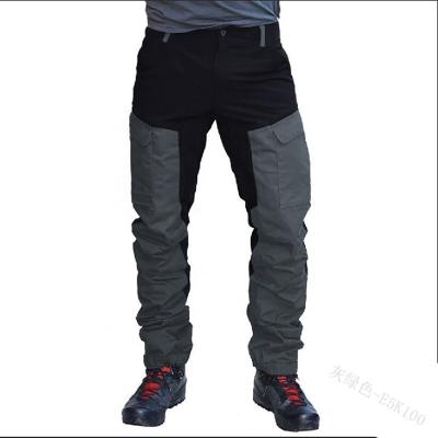 China Fashion Color Block Anti-pilling Pockets Sports Long Cargo Anti-pilling Casual Cargo Pants Multi Work Pants For Men for sale