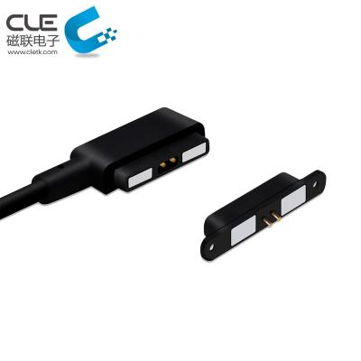 China 2 Pin Waterproof Connector Male And Female Electrical Plug Pogo Charging Pin for sale