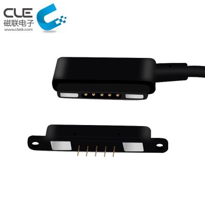 China OEM Charging 5 Pin Usb Female Connector Spring Pogo From China Manufacturer Pins Wireless Phone Charger for sale