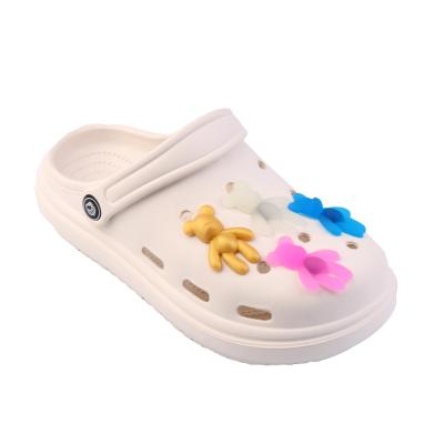 China Wholesale Cute Eco-Friendly Bear Shoe Charm Lovely Shoe Decorations For Croc Charm Clog Gift for sale