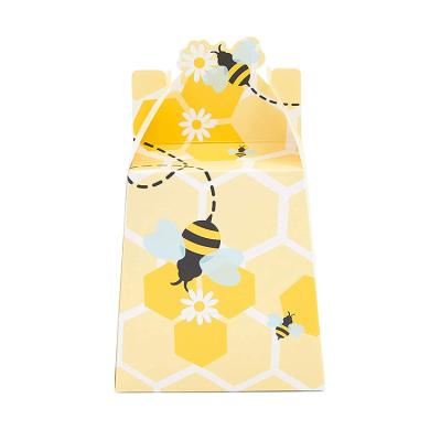 China Recyclable Cute Bee Printing Candy Box Gifts Paper Gift Box Supplies Packing Gift Box for sale