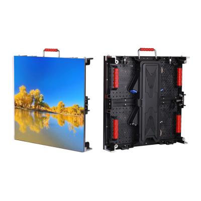 China Outdoor led screen P3.91 500x500mm outdoor rental cabinet led video wall good prices led video wall for sale