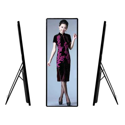 China P2.5 LED Poster Display Screen Advertising Led Standing Video Wall For Advertising for sale