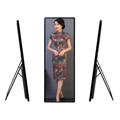 China P1.667 LED Poster Display Screen Advertising Led Standing Video Wall For Advertising for sale