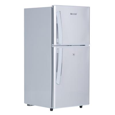 China BCD-108 High Quality Single-temperature Upright Freezer Freezer Double Door Refrigerator for sale