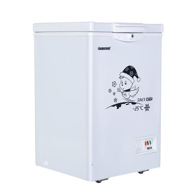 China Hot Sale BD-100 Snowsea 2021 Single-temperature Home Appliance Deep Chest Freezer For Ice Cream for sale