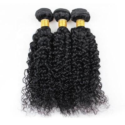 China 100% Virgin Human Hair Human Hair Bundles Weaving Double Drawn Afro Curly Hair For Black Women 3pcs a lot Brazilian Virgin Hair Extensions for sale