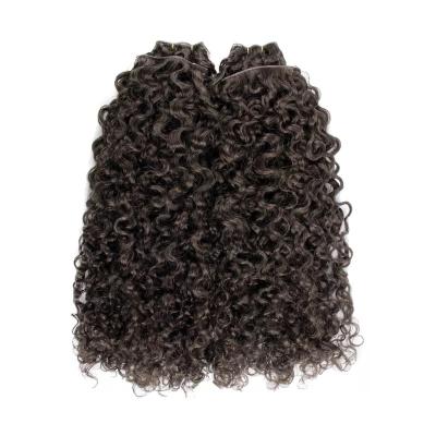 China Kinky Curl Wholesale Price High Quality 100% virgin Raw Remy Natural Human Hair Extensions Cuticle Aligned weft for sale