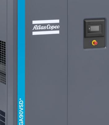 China 110kw Atlas Screw Air Compressor VSD Plus GA110VSD+ Aluminum Alloy Material for sale