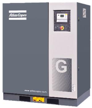 China Atlas-Schraubluftkompressor G-Serie 45kw G45 Öl injiziert 7,5-13bar Arbeitsdruck zu verkaufen