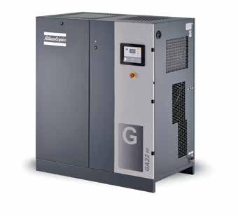 China 22kw Atlas Screw Air Compressor , Atlas GA 22 VSD Frequency Conversion for sale