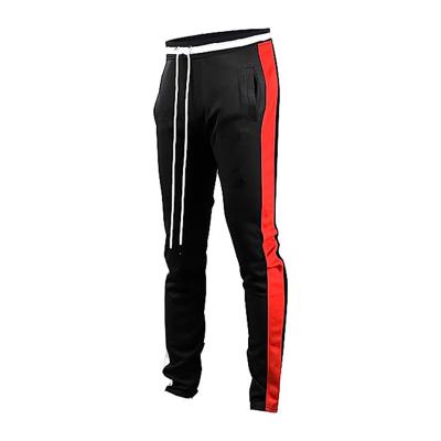 China Anti-Wrinkle Running Men's Track Sports Short Pants Soft Material Lightweight Premium Slim Bottom Hip Hop With Side Tape for sale