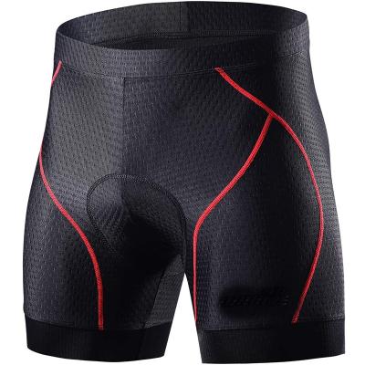 China Antibacterial Cycling Shorts Underwear Men 4d Padded Cycle Shorts Fast Mens With Anti-Slip Leg Grips MTB Liner Shorts for sale