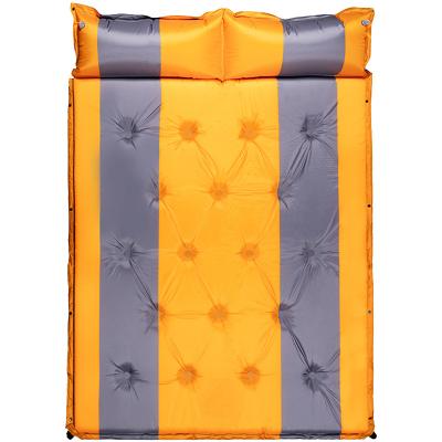 China Self-inflating Custom Waterproof Egg Nest Shape Travel Air Mattress Car Trunk Bed Mat Outdoor Moistureproof Sleeping Pad Foldable Protective Picnic Pad for sale