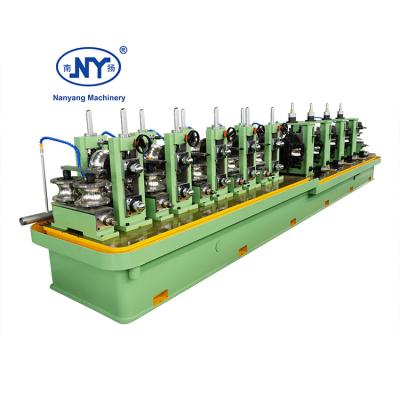 China Nanyang high speed high precision industrial pipe mill machine erw steel pipe welding mill for sale