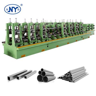 China Nanyang Stainless Steel Tube Making Machine Price / Galvanize Pipe Forming Machine for sale