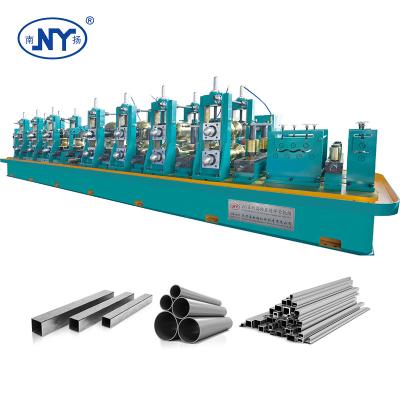 China Nanyang high efficiency pipe making machine tube mill API erw carbon steel tube mill for sale