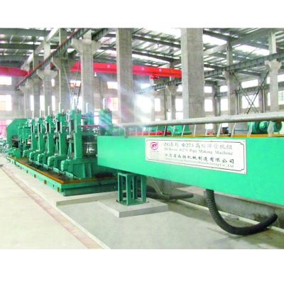 China Nanyang automatic api erw welded steel pipe production line  ss tube mill for sale