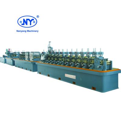 China Nanyang long service life stainless steel pipe making welding machinery erw tube/pipe mill line for sale