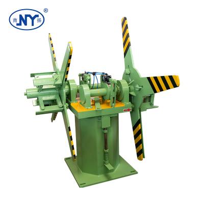 China Nanyang steel coil hydraulic double mandrel uncoiler machine decoiler for sale