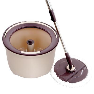 China Sustainable Hot Selling BOOMJOY Hands Squeeze Free Swivel Magic Plastic Bucket Spin Broom for sale