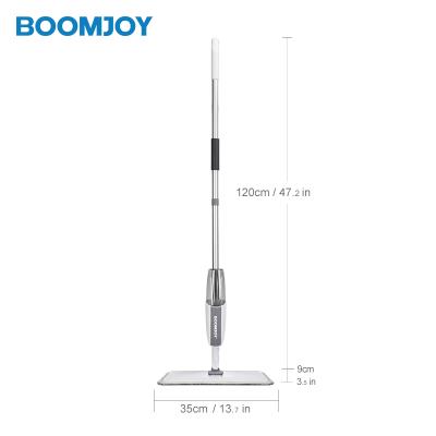 China BOOMJOY Sustainable Light And Strong Aluminum Broom Plate Spray Broom for sale