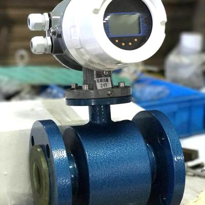 China 316L HC High Accuracy Electrical Sewage Flow Meter With 4 - 20 mA Output / Waster Water Flow Meter for sale