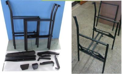 China Pipe Bending part, Tube bending part, Tube Modification Parts, OEM Chair Parts for sale