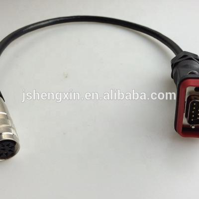 China RRU to RCU RET AISG Control Cable with DB9 Connector AISGF-DB9M PU6C LM for sale