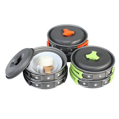 China Factory Price Modern Simple Camping Cooking Set Outdoor Cookware For Outdoor Cooking for sale