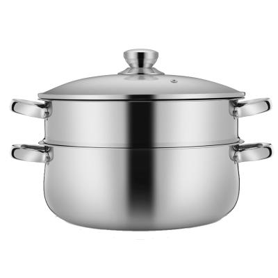 China Modern Simple Factory Chinese Cookware Wok Pan Cooking Pot Kitchen Care Stainless Steel Dinner Set Pots Cooking Stainless Steel Coo for sale