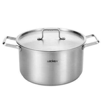 China Sustainable Soup Pot 304 Stainless Steel Pot Cooking Pot Soup 20cm for sale