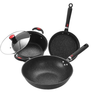 China 2021 New Professional Minimalist Hardware Cookware Set No Stick For Cookware Supplies for sale