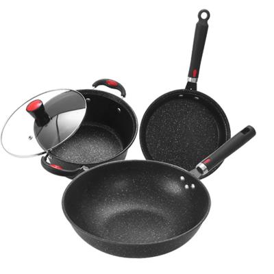 China Minimalist Cookware Sets Professional Kitchenware Non Stick Hardware Cookware Set for sale