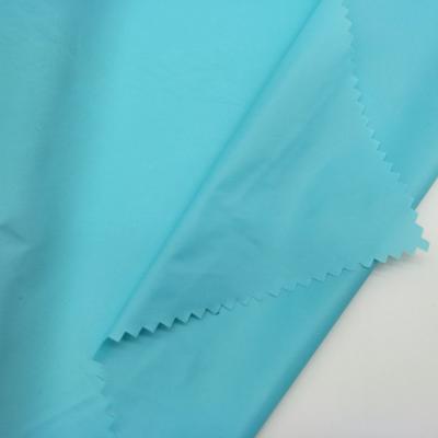 China 380T Waterproof Waterproof Taffeta Fabric Semi Dull Ripstop Nylon Fabric Nylon Striping Fabric For Jacket for sale