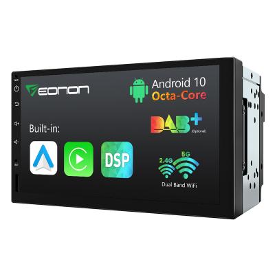 China GPS EONON 7 Inch IPS Touch Screen Universal Car Stereo Android 10 Android Car Radio With DSP Carplay Android Auto 2+32GB for sale