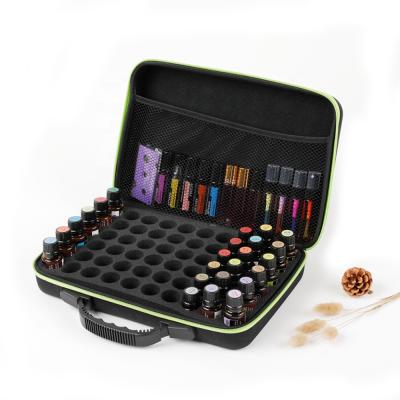 China Fit for Wholesale Top 5ml Foam Protective Colorful Eva Essential Oil Case with Plastic Handle for sale