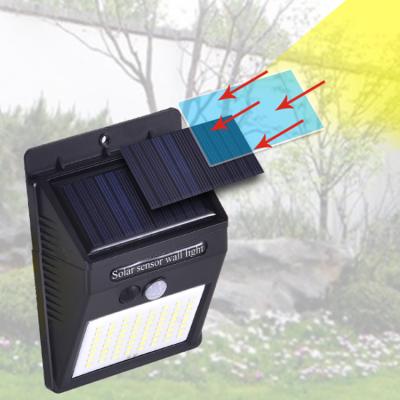 China IP65 solar sensor human lamparas led outdoor lux solares street tischleuchte garten solar powered flame garden lights for ourdoor for sale